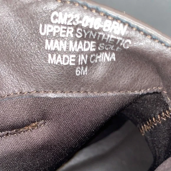 NWOB - Dolls Kill Current Mood Brown Star Studded Western Boots- SZ 6 - Picture 7 of 7